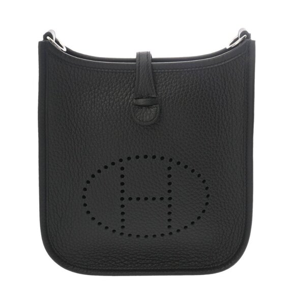HERMES Evelyn TPM Amazon Black/Noir shoulder bag 802000159783000 - Picture 1 of 9